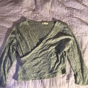 light grey sweater